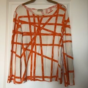 Hermes long sleeve top, size M